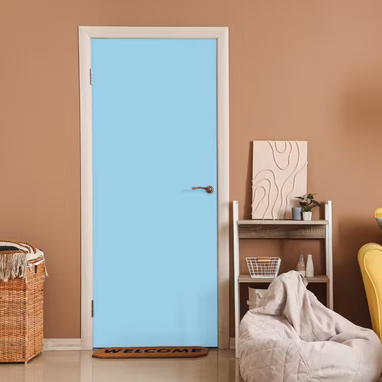 Ice - Blue - Blauw deurposter klein 289 -sfeer1