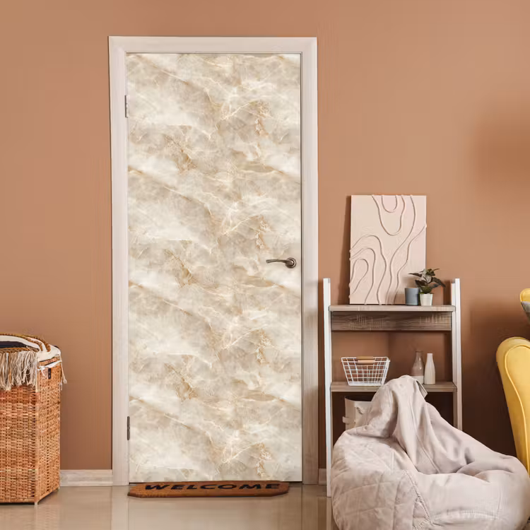 Lichtbeige - Onyx - Subtiel deurposter klein 289 -sfeer1