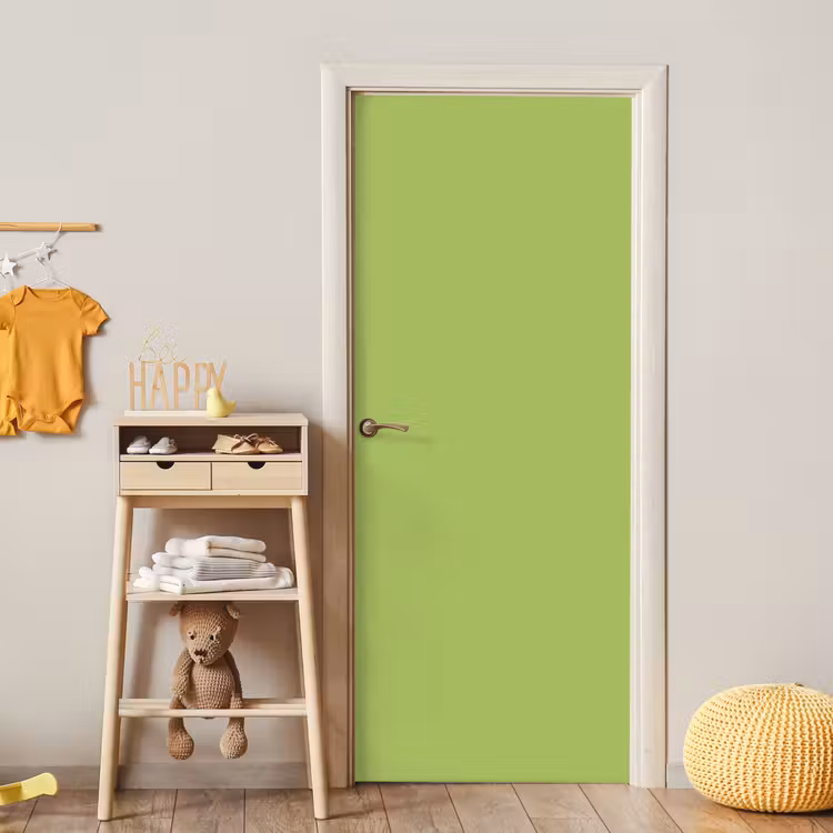 Lime - Glow - Groen deurposter klein 289 -sfeer4