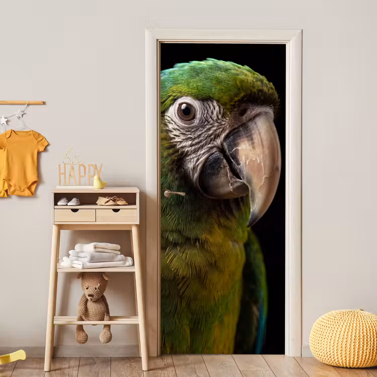 Ara - Portret - Groen deurposter klein -sfeer4