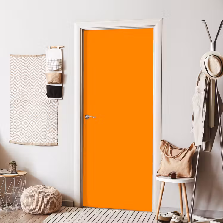 Marigold - Glow - Oranje deurposter klein 289 -sfeer6