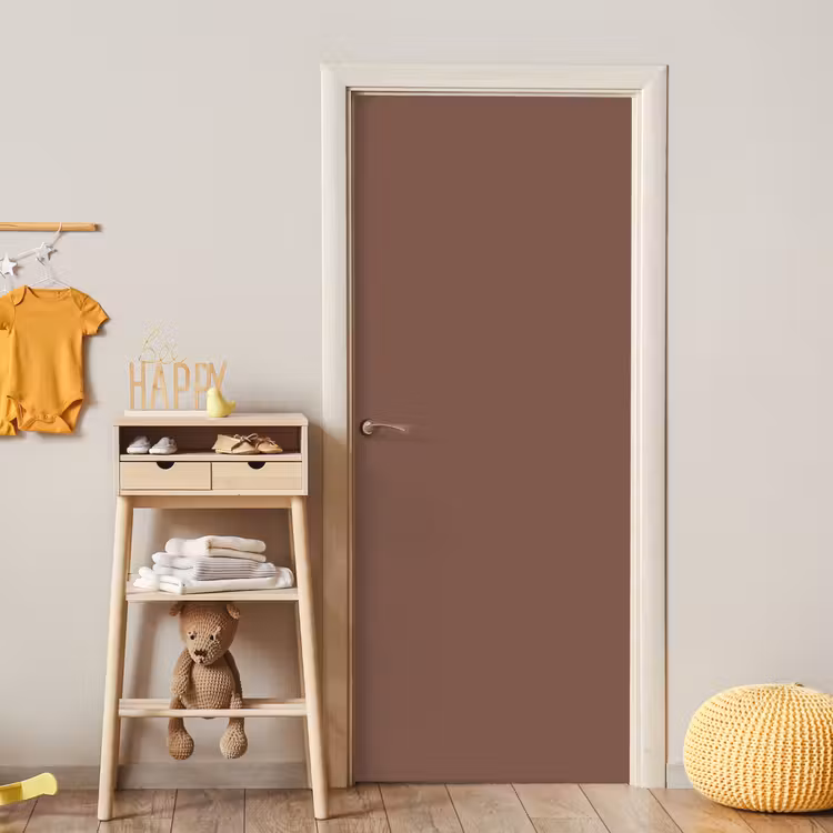 Muted - Chestnut - Bruin deurposter klein 289 -sfeer4