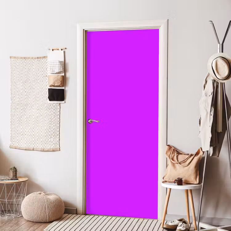 Neon - Orchid - Paars deurposter klein 289 -sfeer6