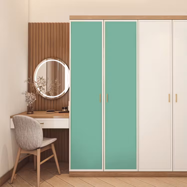 Ocean - Jade - Groen deurposter klein 289 -sfeer3