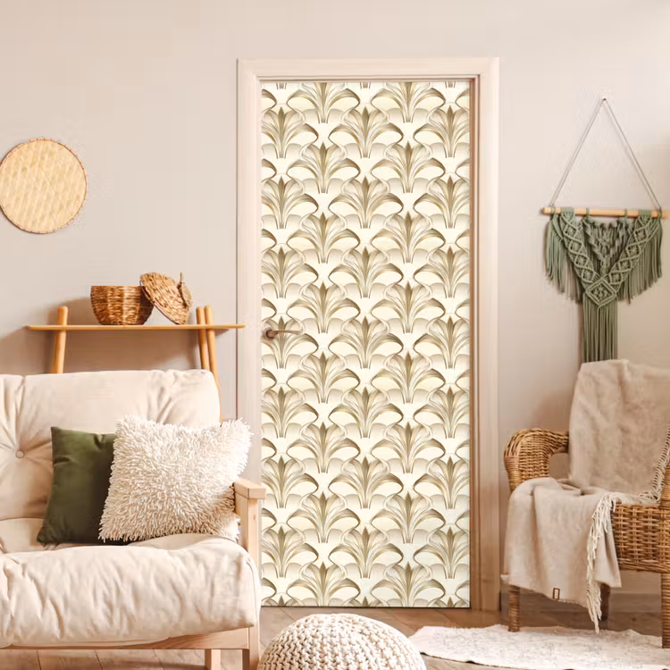 Ornament - Barok - Goud deurposter klein 289 -sfeer2