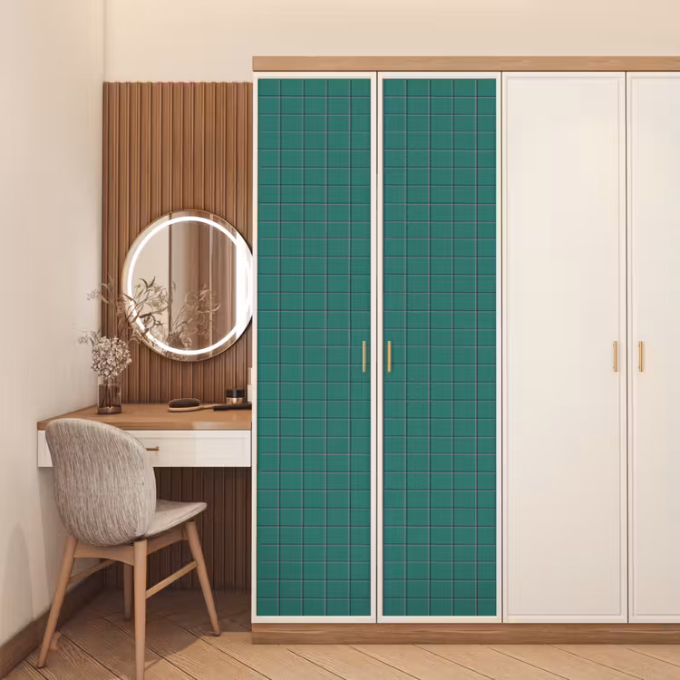 Patroon - Patroon - Smaragd deurposter klein 289 -sfeer3