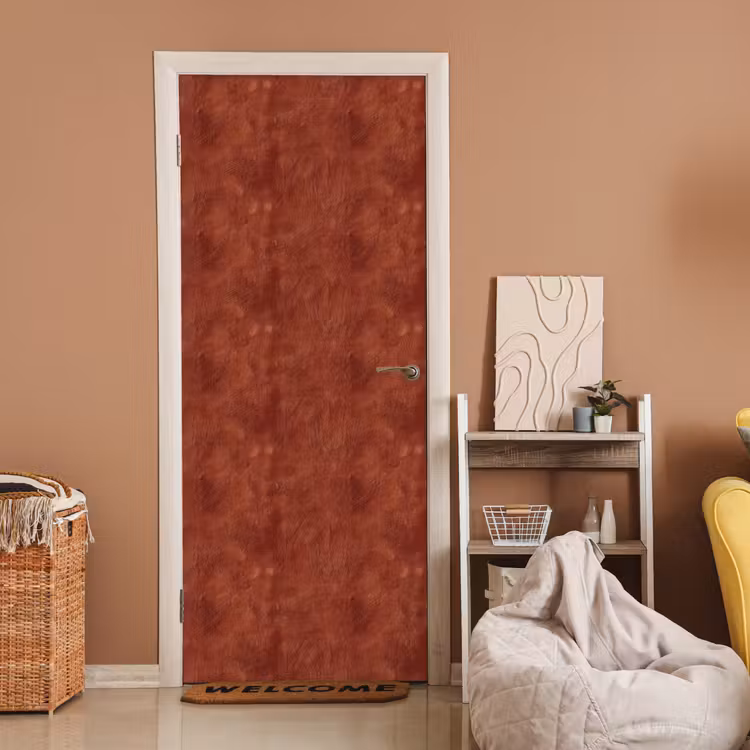 Stucwerk - Textuur - Terracotta deurposter klein 289 -sfeer1