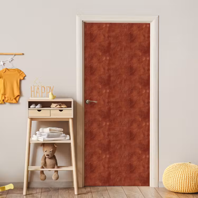 Stucwerk - Textuur - Terracotta deurposter klein 289 -sfeer4