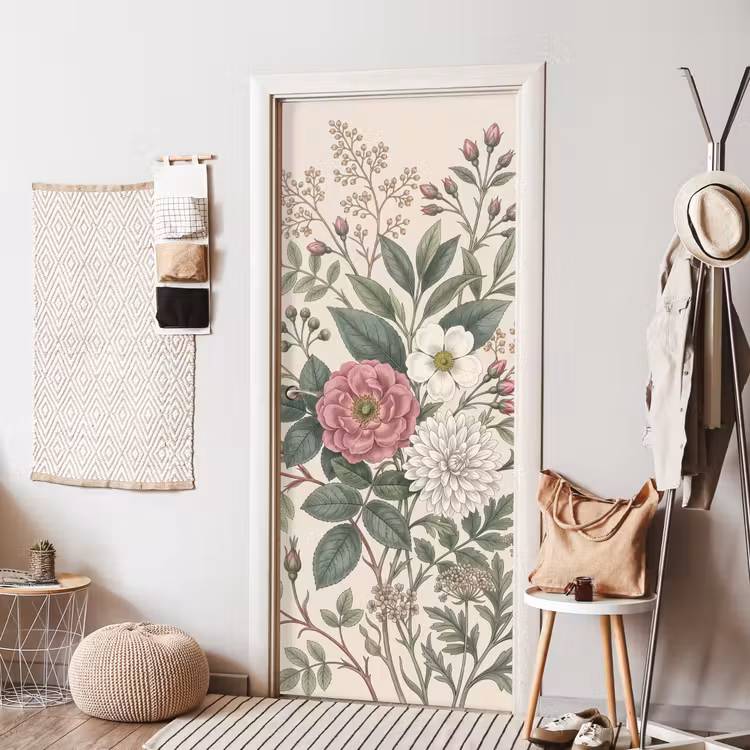 Romantisch - Design - Kleurrijk deurposter klein -sfeer6