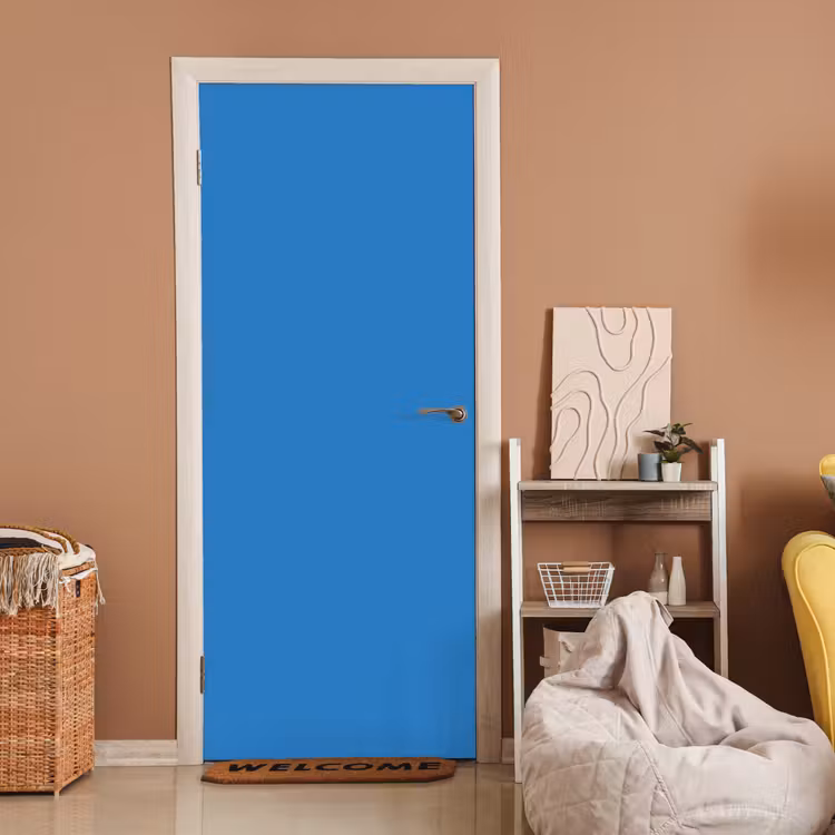 Royal - Blue - Blauw deurposter klein 289 -sfeer1