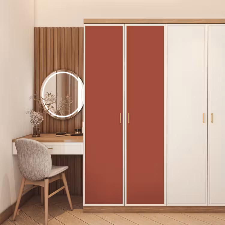 Rustic - Terracotta - Oranje deurposter klein 289 -sfeer3