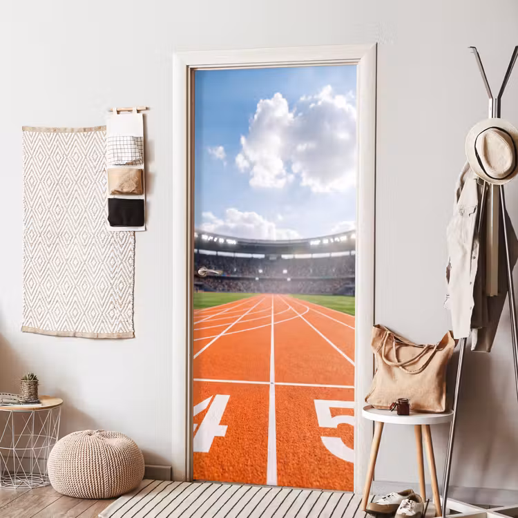 Sintelbaan - Stadion - Sport -Oranje deurposter klein -sfeer6