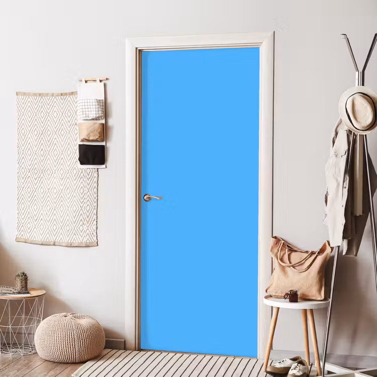 Sky - Blue - Blauw deurposter klein 289 -sfeer6