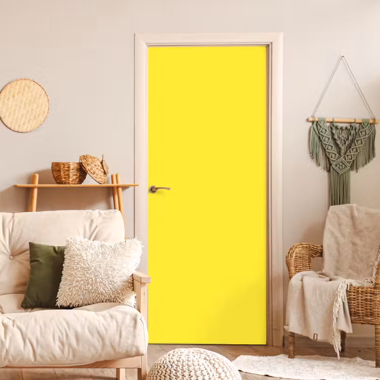 Soft - Custard - Geel deurposter klein 289 -sfeer2