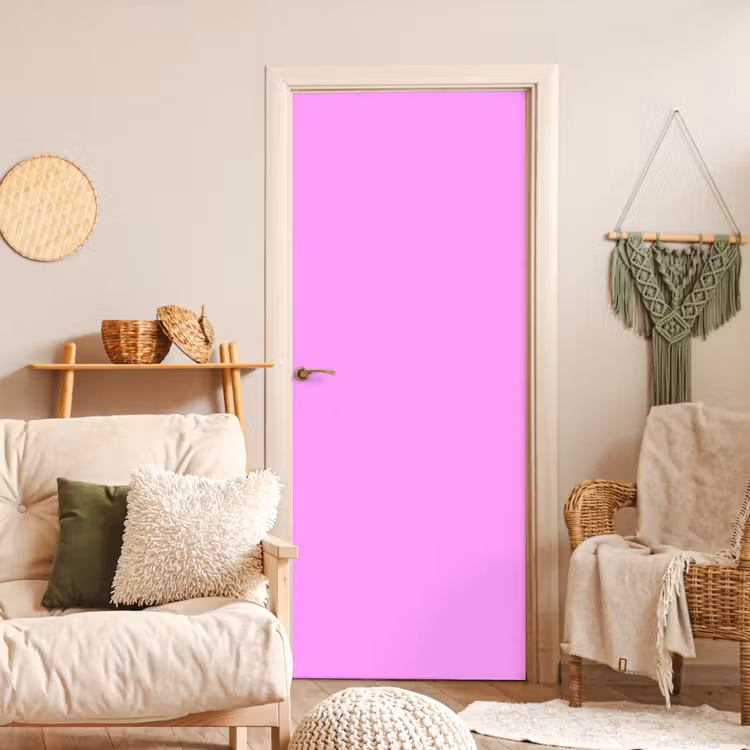 Soft - Lavender - Roze deurposter klein 289 -sfeer2