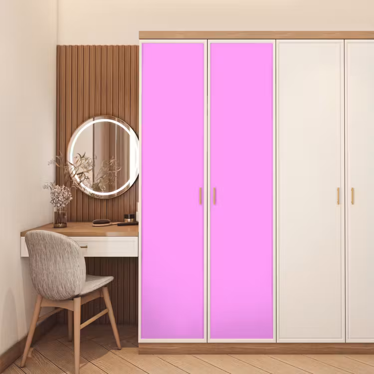 Soft - Lavender - Roze deurposter klein 289 -sfeer3