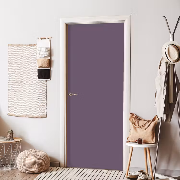 Velvet - Aubergine - Paars deurposter klein 289 -sfeer6