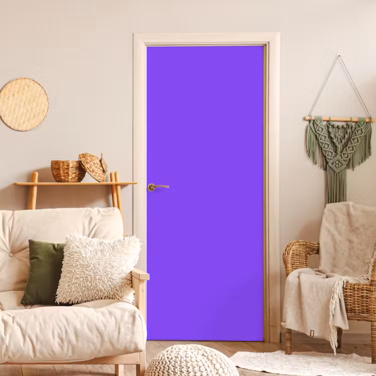 Vivid - Violet - Paars deurposter klein 289 -sfeer2