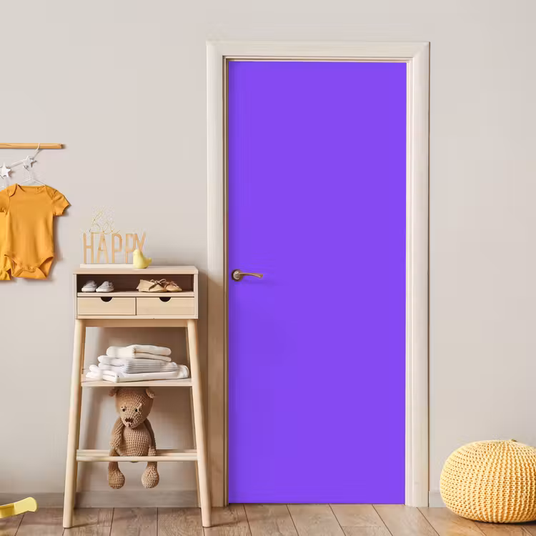 Vivid - Violet - Paars deurposter klein 289 -sfeer4