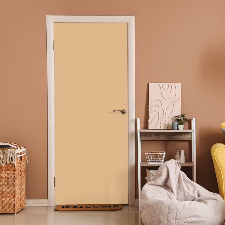 Warm - Sand - Nude deurposter klein 289 -sfeer1