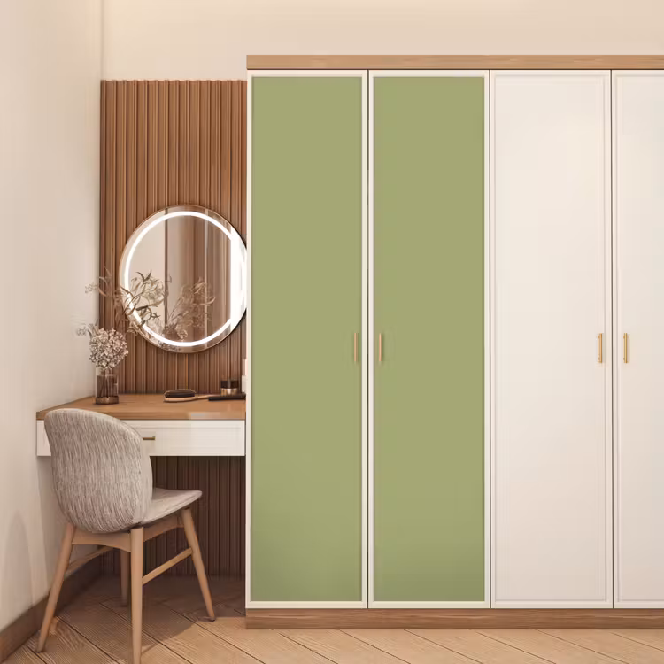 Whispering - Sage - Groen deurposter klein 289 -sfeer3