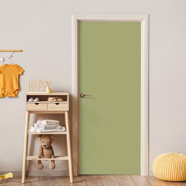 Whispering - Sage - Groen deurposter klein 289 -sfeer4