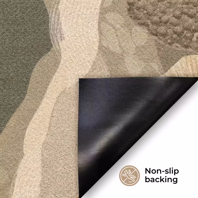 Abstract - Modern - Groen Deurmat klein 898 -antislip_EN