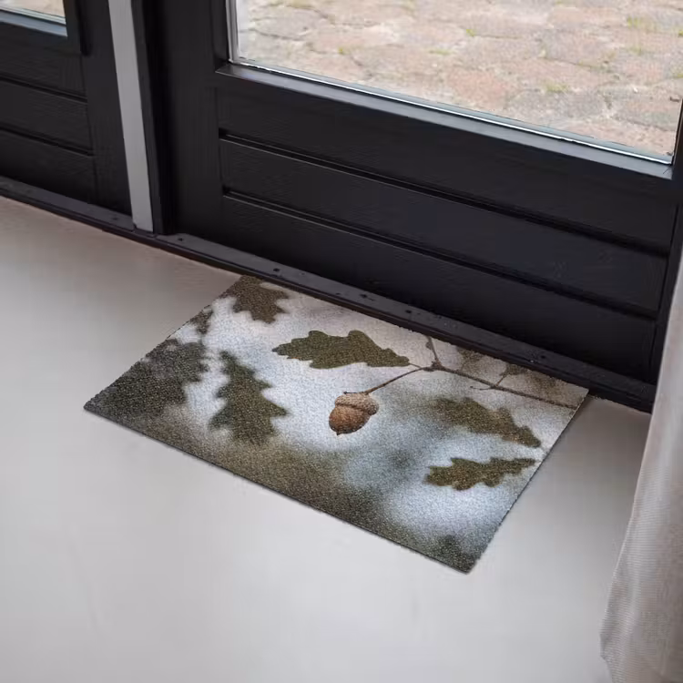 Eikel - Eikenblad - Bos - Herfst - Natuur Deurmat klein -sfeer2