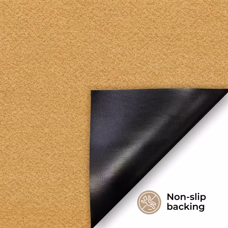 Autumn - Mustard - Geel Deurmat klein 898 -antislip_EN