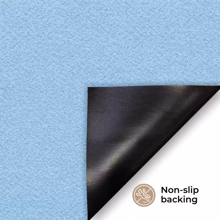 Baby - Blue - Blauw Deurmat klein 898 -antislip_EN