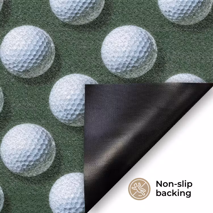 Ballen - Golf - Groen Deurmat klein 898 -antislip_EN