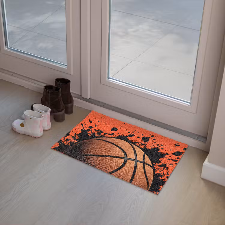Basketbal - Verf - Sport - Oranje Deurmat klein -sfeer3