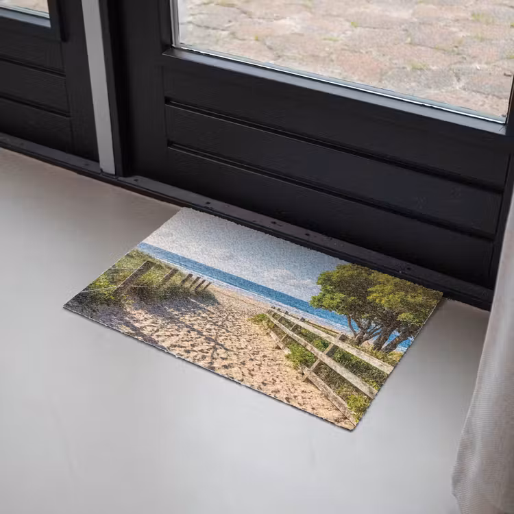 Strand - Zandpad - Oceaan - Natuur Deurmat klein -sfeer2