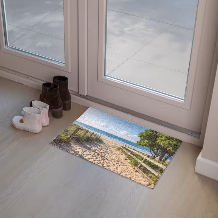 Strand - Zandpad - Oceaan - Natuur Deurmat klein -sfeer3