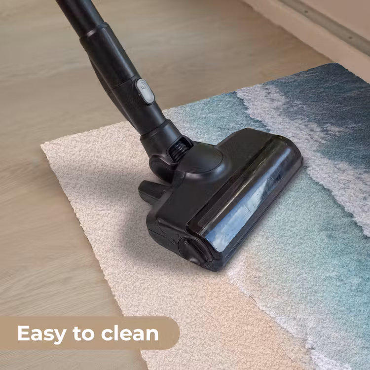 Strand - Zee - Golven - Natuur - Blauw Deurmat klein -reinigen_EN