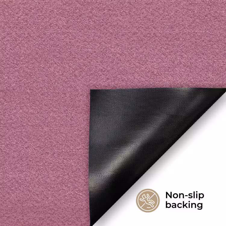 Berry - Roze -Pink Deurmat klein 898 -antislip_EN