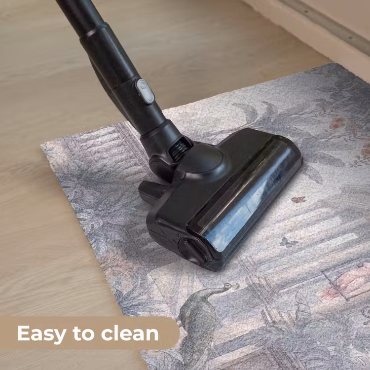 Vogel - Pauw - Architectuur - Klassiek - Groen Deurmat klein -reinigen_EN