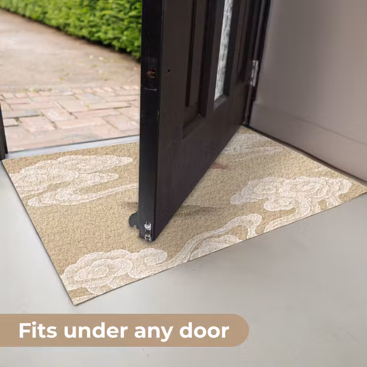 Vogels - Vliegen - Beige Deurmat klein -USP_EN
