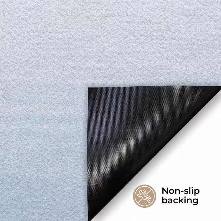 Vogels - Water - Grijs Deurmat klein -antislip_EN