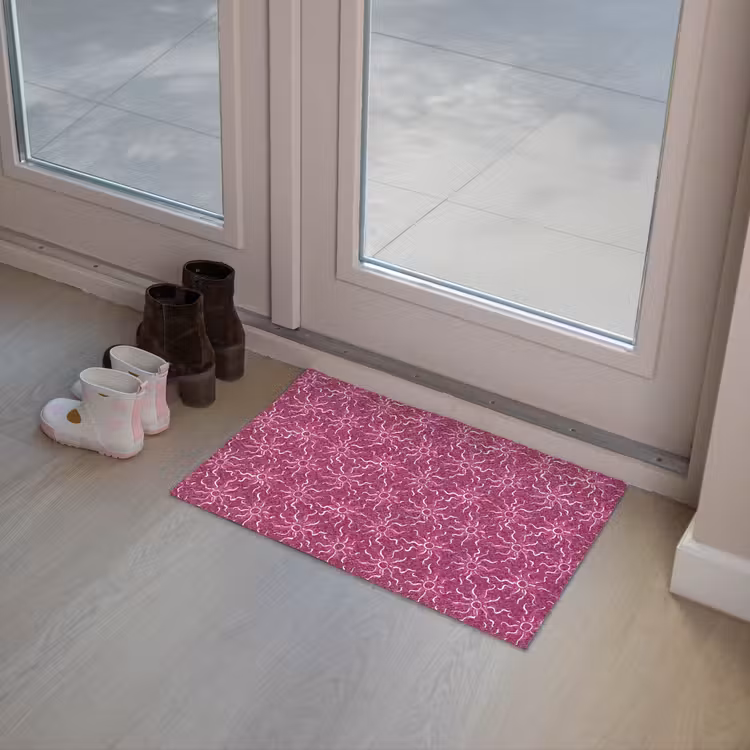 Bohemian - Zon - Magenta Deurmat klein 898 -sfeer3
