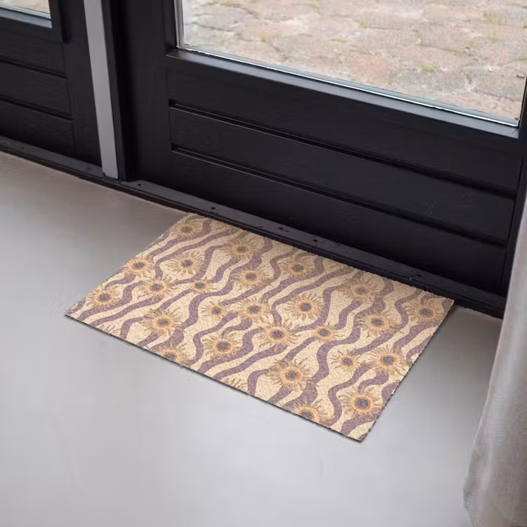 Bohemian - Vibe - Lavendelpaars Deurmat klein 898 -sfeer2