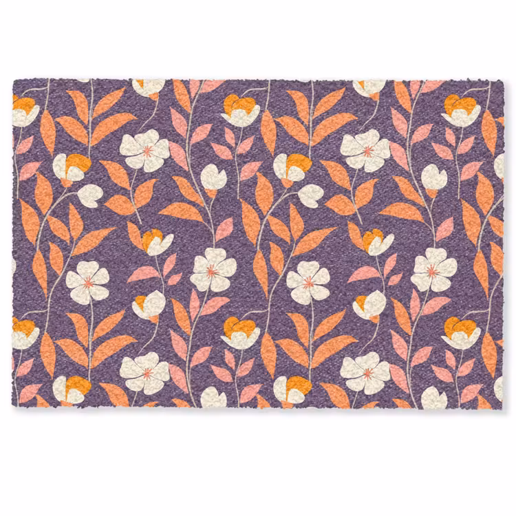 Boho - Vintage - Paars Deurmat klein 898 -zkaufland3d