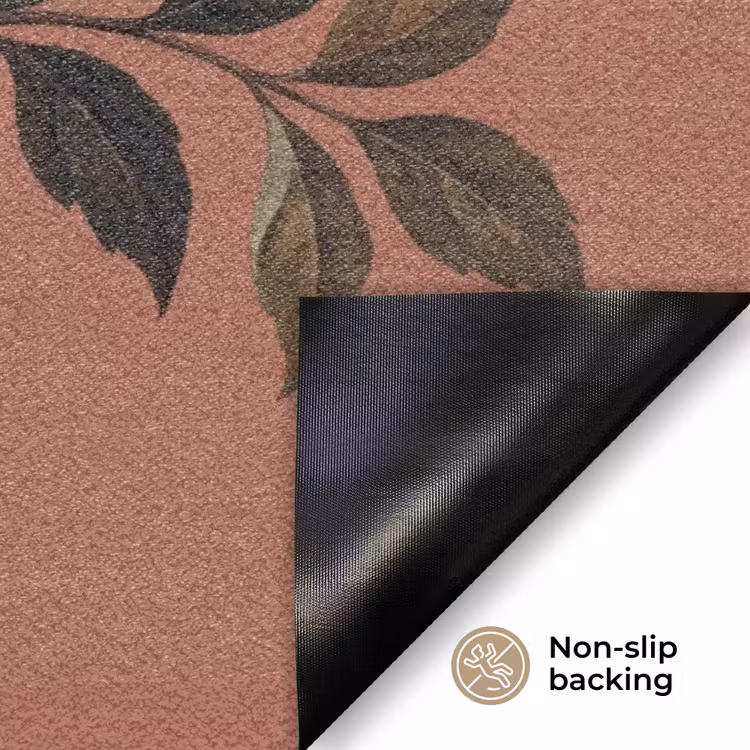 Boeket - Retro - Kleurrijk Deurmat klein -antislip_EN