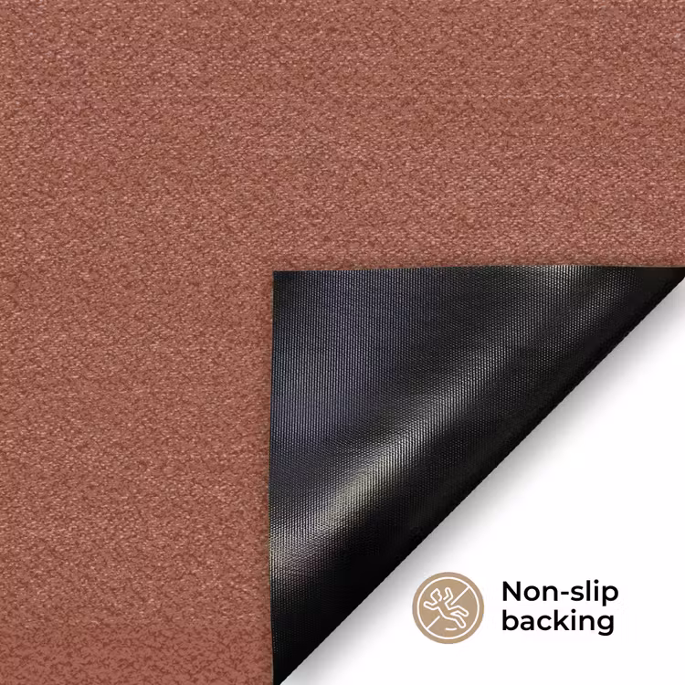 Burnt - Mahogany - Terracotta Deurmat klein 898 -antislip_EN