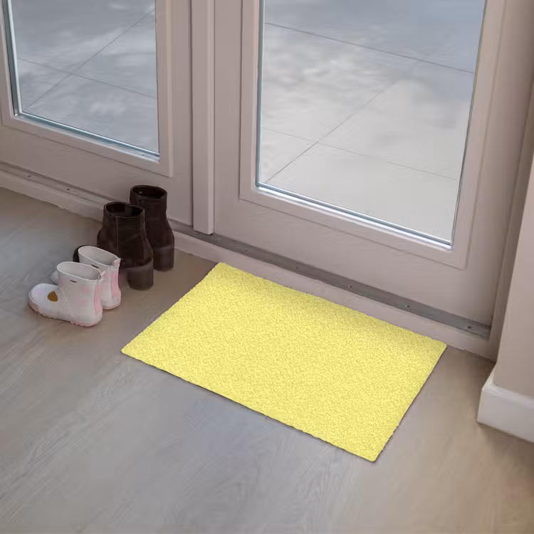 Buttery - Beige - Geel Deurmat klein 898 -sfeer3