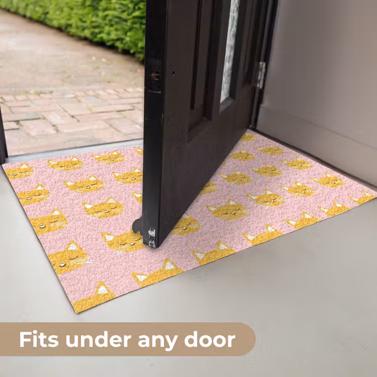 Katten - Patroon - Roze Deurmat klein 898 -USP_EN