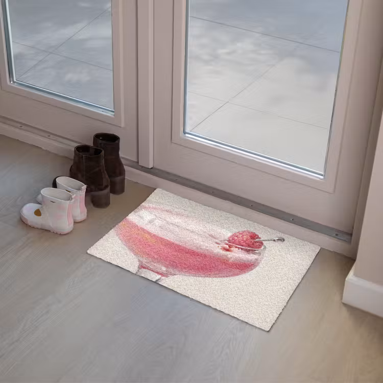 Cocktail - Framboos - Drank - Modern - Roze Deurmat klein -sfeer3