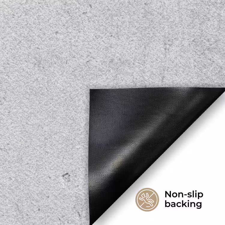 Beton - Textuur - Achtergrond - Grijs - Industrieel Deurmat klein -antislip_EN