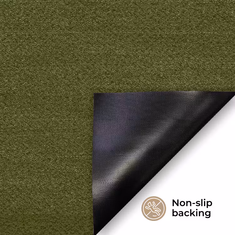 Dark - Olive - Groen Deurmat klein 898 -antislip_EN