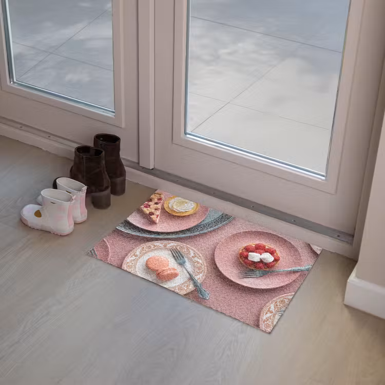 Dessert - Taart - Gebak - Zoet - Roze Deurmat klein -sfeer3